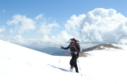 Mission Mt. Whitney team member Jeremy at the team's first training in Colorado.