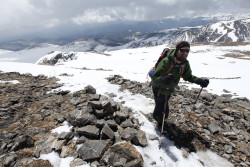 Steve trains with the Mission: Mt. Whitney team at their first training in Colorado