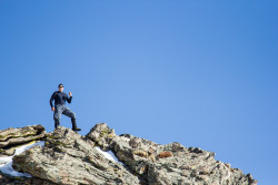 Andres poses for a quick break. Photo Credit: Rob Jackson