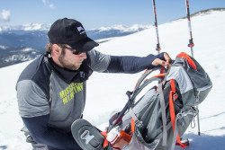 Team member Jody making some needed adjustments. Photo Credit: Rob Jackson