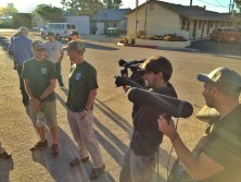 Filming captures Keith and Craig just before the team heads off on 9/6